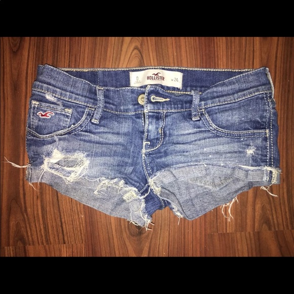 Hollister Pants - Hollister jean short shorts
